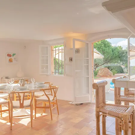 Fcd06 - Charming Croix-valmer With Pool And Stunning Panoramic Sea View Villa